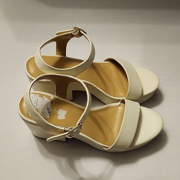 BRAND NEW NINE WEST BLOCK HEEL ROUND-TOE WOMEN'S PLATFORM SANDAL - Picture 8 of 16